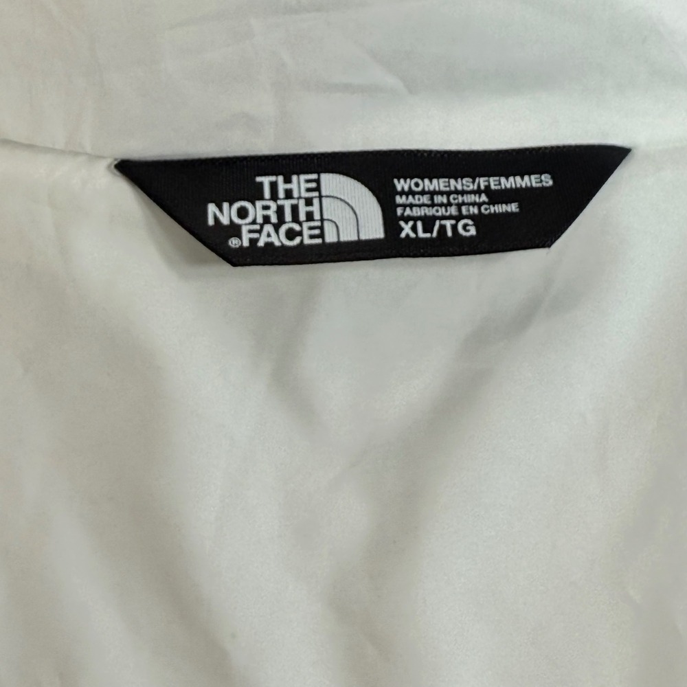 The North Face Women's‎ Quilted Full Zip Jacket White Winter Coat Size XL - Picture 4 of 13